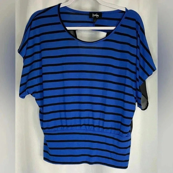by & by Tops - By & By top sheer back
